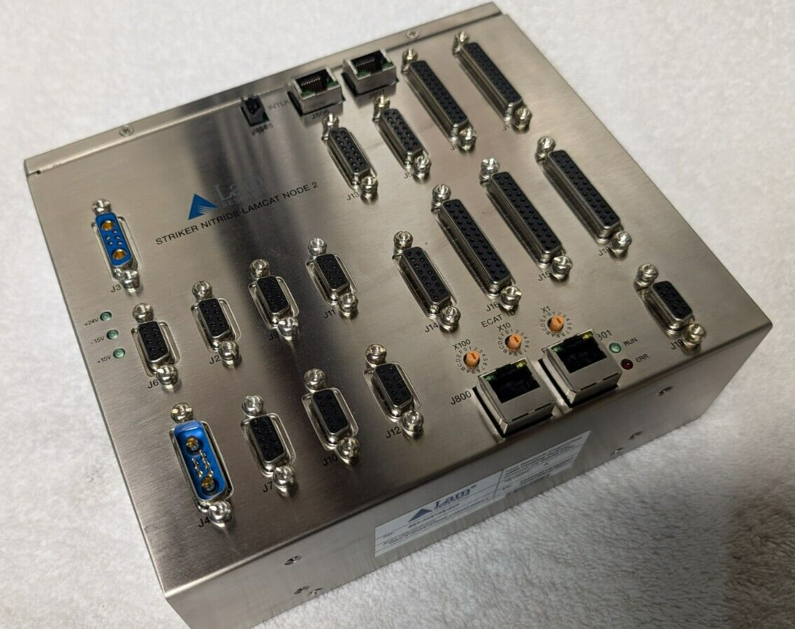 Lam Research Striker Nitride Lamcat Node 2 Control IP BOX