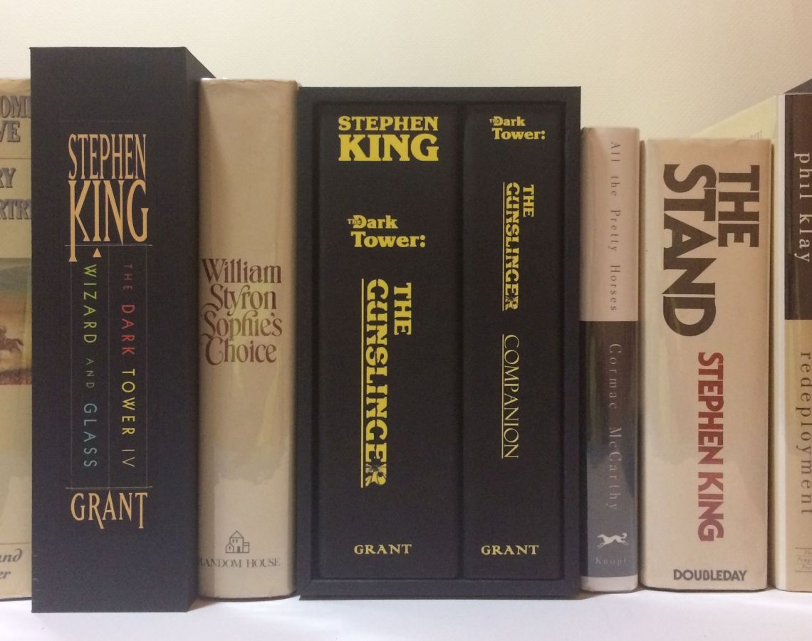 Stephen King ~ THE GUNSLINGER ~ Concealed Compartment Custom Book Safe Box