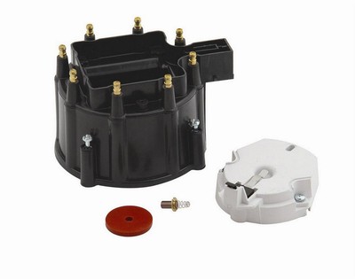 Accel 8123Acc Fits Gm Cap/Rotor Kit Black Cap and Rotor Kit, HEI Style Terminal,