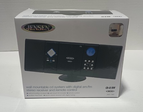 Jensen jmc-180 wall-mountable cd system with am/fm stereo receiver