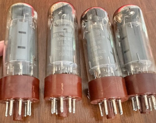 Svetlana EL34 4本セット　オマケ付き Svetlana EL34 真空管 4本セット 中古 Y9281321 - メルカリ