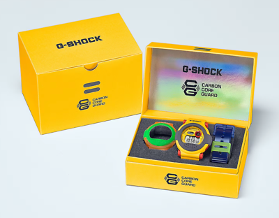 Casio G Shock Double Bezel Changing Band GB001MVE 9 Box set