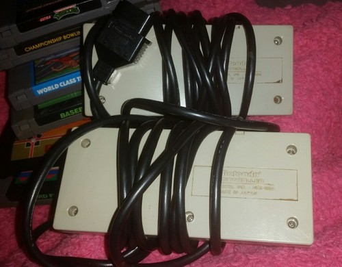 original nintendo system, 2 controllers & 10 games bundle