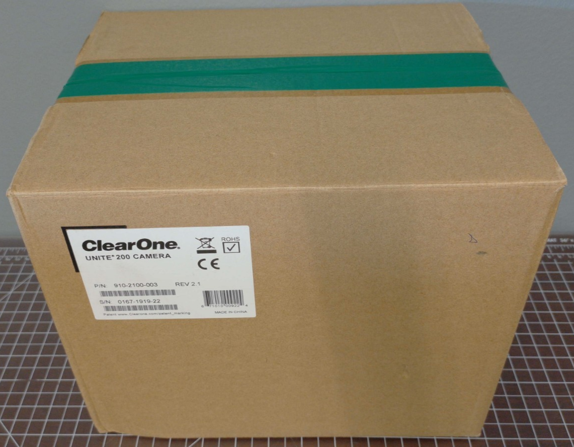 *NEW OPEN BOX* ClearOne 910-2100-003 Unite 200 Video Conferencing Camera