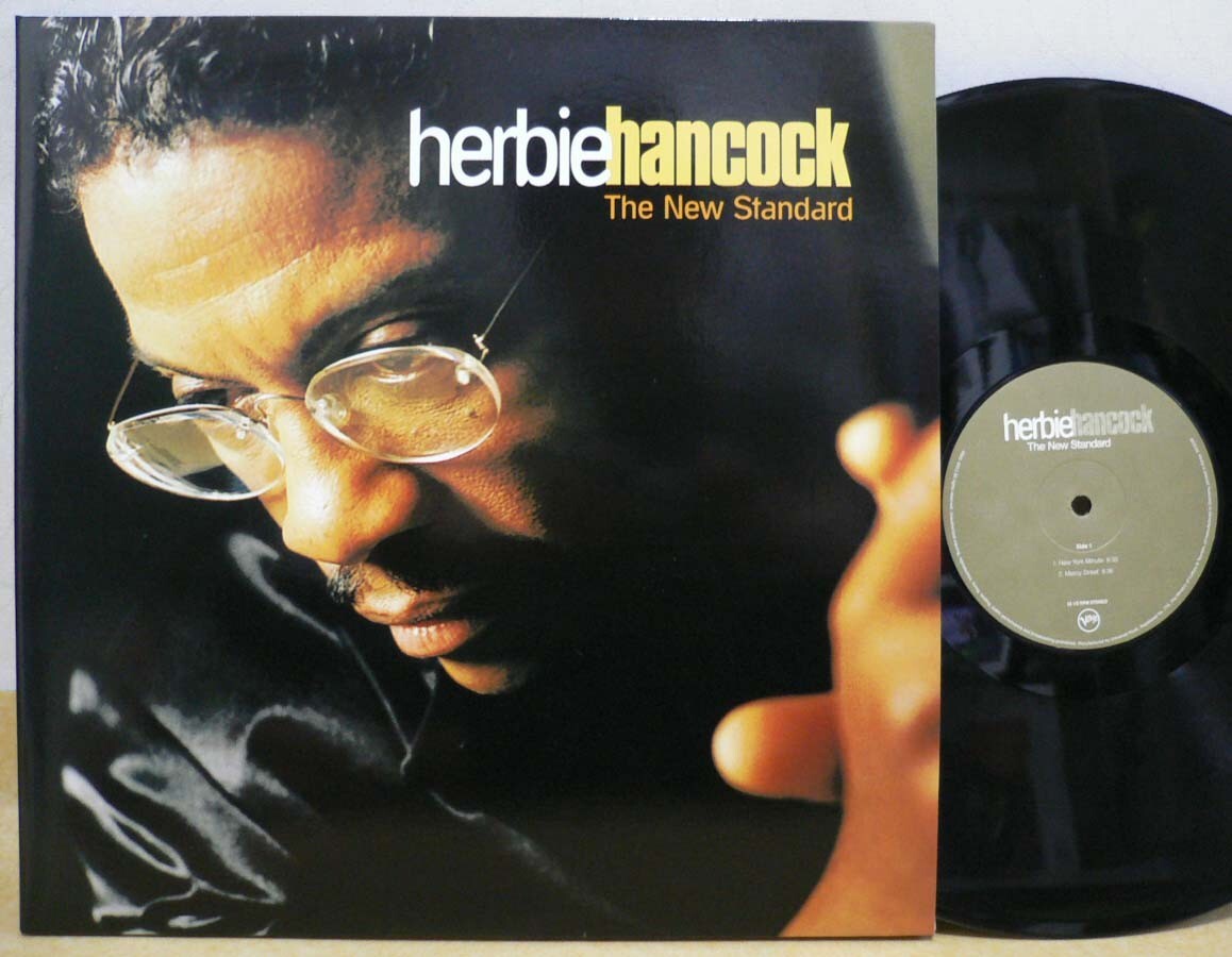 稀少 Herbie Hancock New Standard Khiov 2LP Herbie Hancock - The New Standard - Amazon.com Music