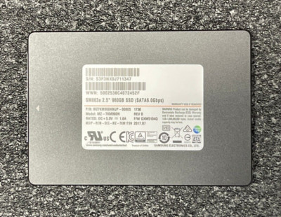 960GB 2.5'' SATA 6GB/s SSD PM863a Samsung MZ-7KM960N MZ7LM960HMJP