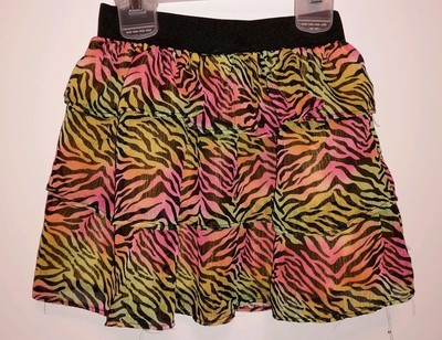 Real Love Girls 2 pc Layered Look Top Skirt Outfit Cotton/Poly Sz 4