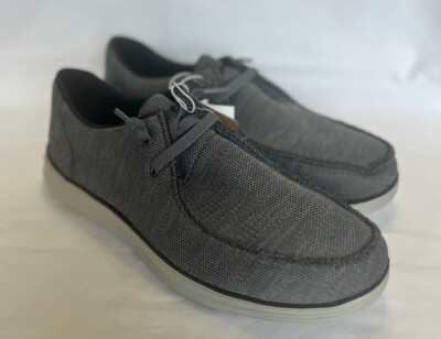 Skechers Men's Relaxed Fit Jax Memory Foam Vegan Sneaker Gray Size 11