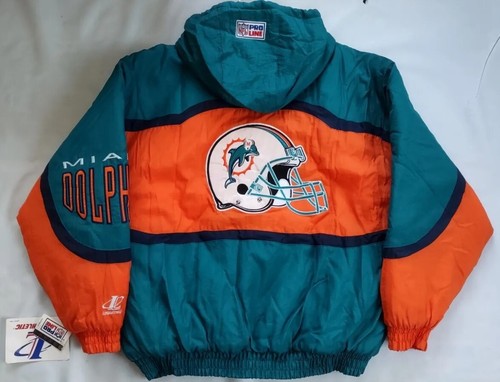 NFL × purush Miami Dolphins 中綿ジャケット ロゴ刺繍 NFL × purush Miami Dolphins 中綿ジャケット ロゴ刺繍 ウォーム