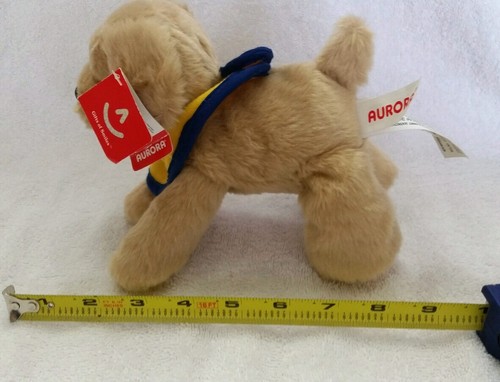 Aurora Stuffed Animal Puppy Dog Golden Retriever 8