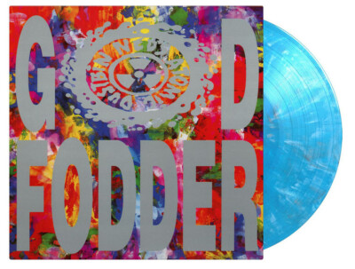 NED'S ATOMIC DUSTBIN - GOD FODDER, 2023 EU 180G BLUE MARBLED vinyl LP, #205/1000