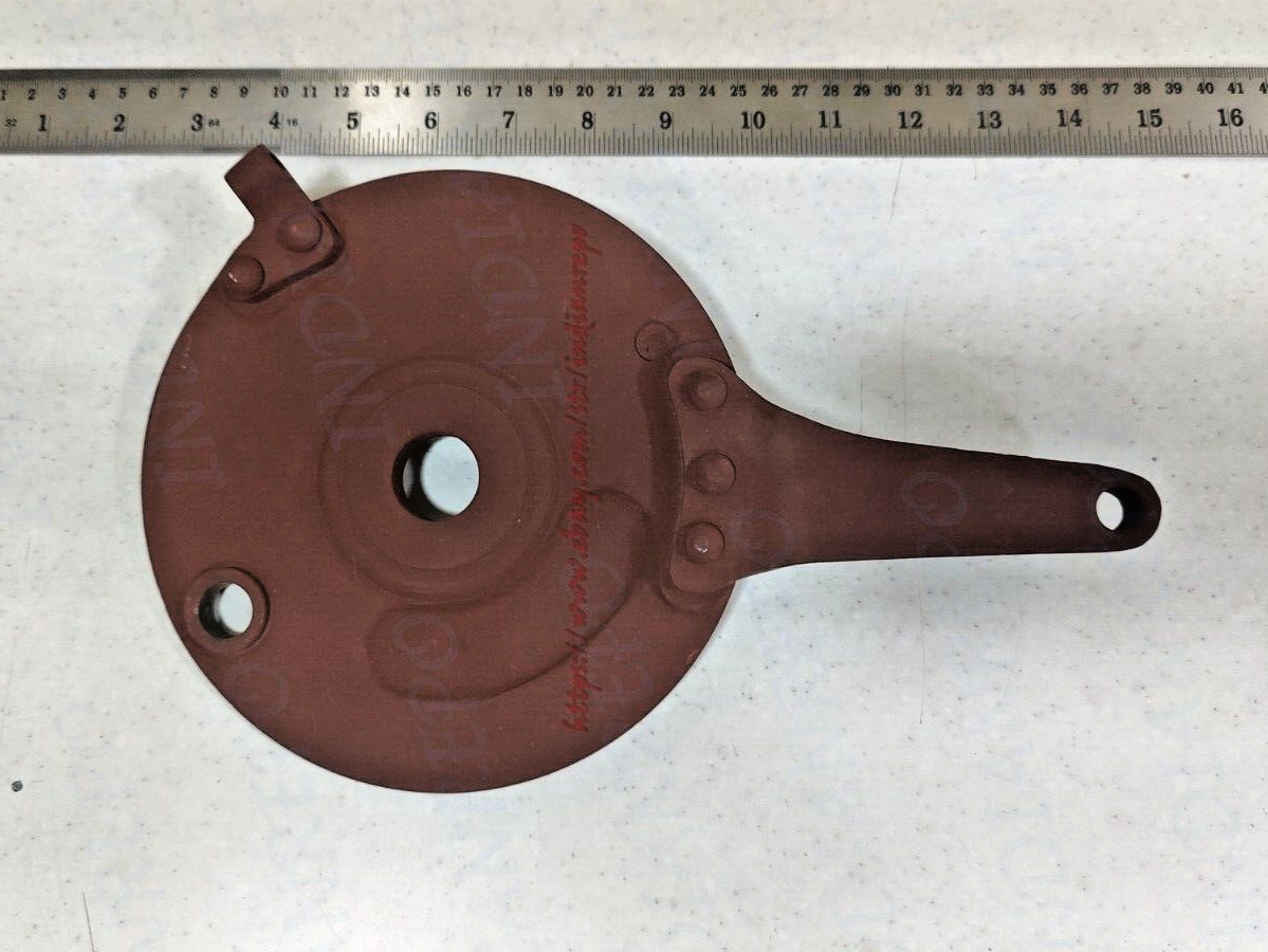 FRONT BRAKE BACKING PLATE CHIEF 40-42 for INDIAN MOTORCYCLE; PN. 75547