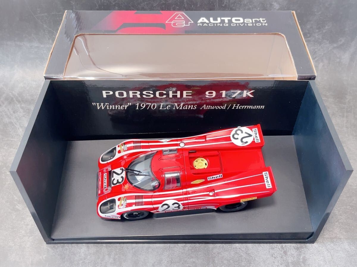 人気SALE，セール】 ○オート アート○ポルシェ 917K ルマン1970○1/43○