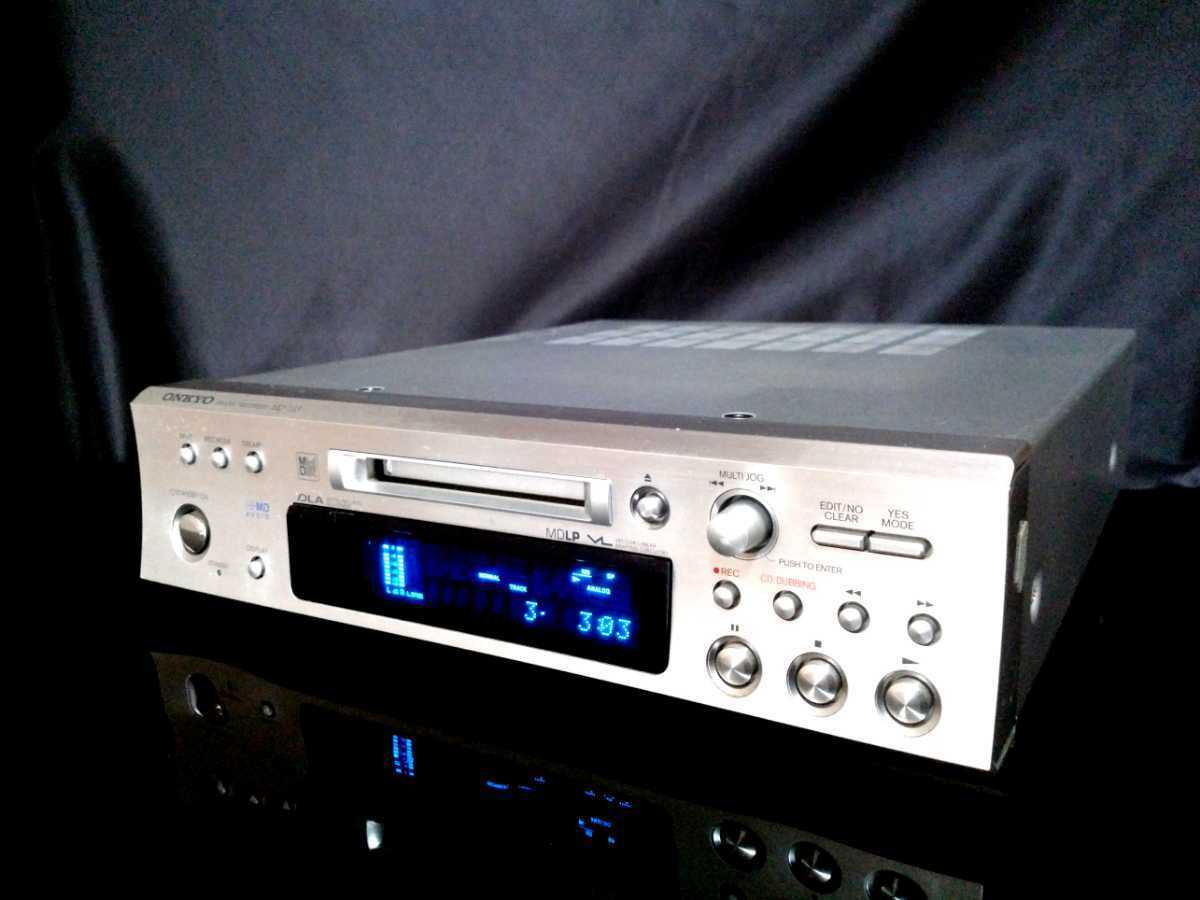 023D08□ONKYO MD-133 MDレコーダー□ Onkyo Hi-MD MD-133 Minidisc