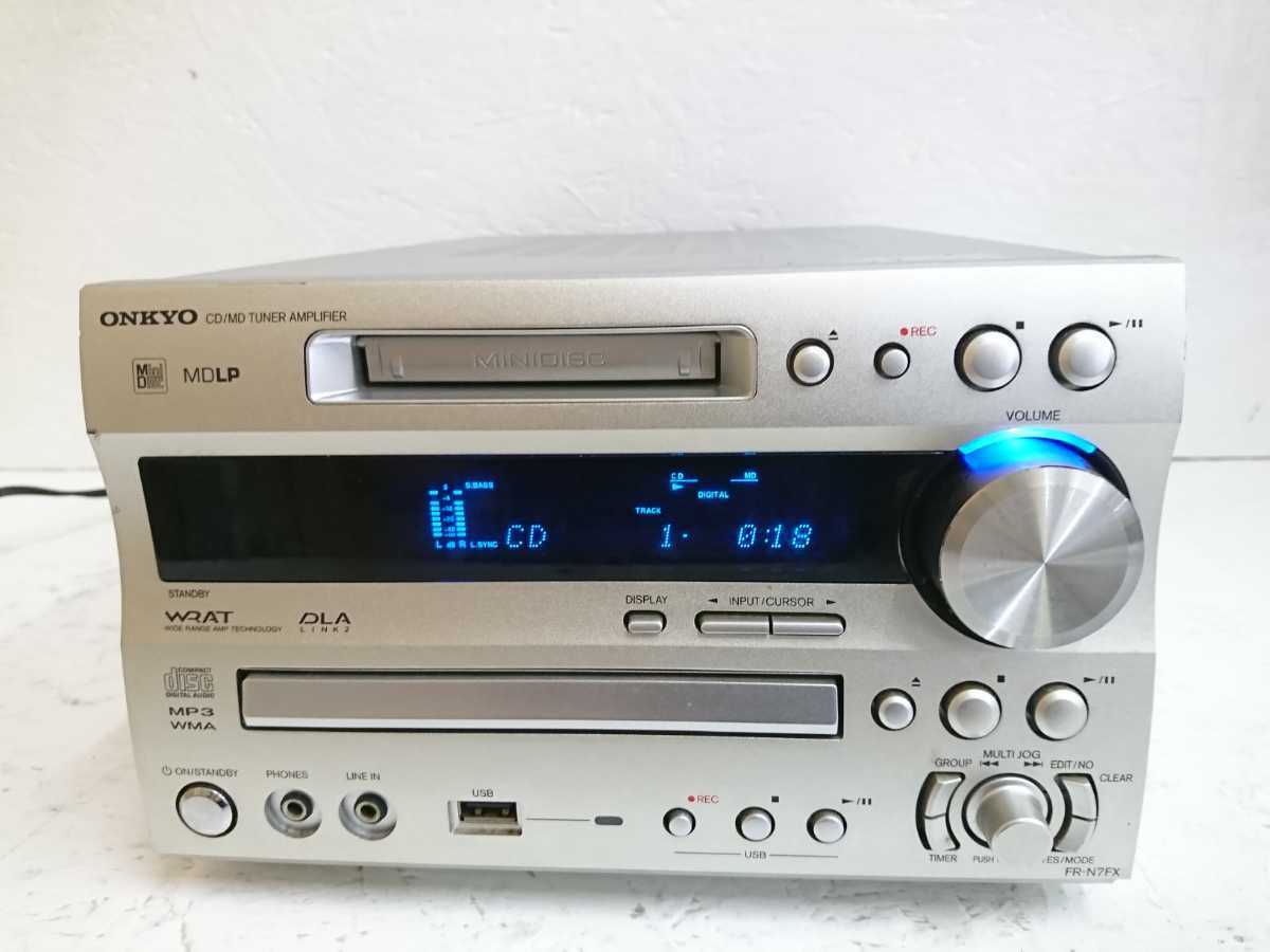 A967♥ONKYO　FR-N9FX　MD/USB/ラジオ動作OK　CDNG♥ A967♥ONKYO FR-N9FX MD/USB/ラジオ動作OK CDNG♥