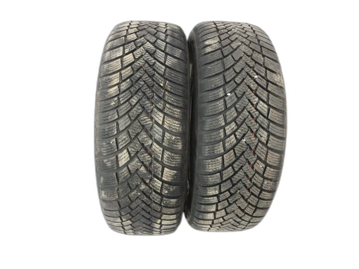 VW Golf 7 VII 13-17 2x Reifen Winterreifen Barum 205/55R16 91H 7.8-8.9mm  - Bild 1