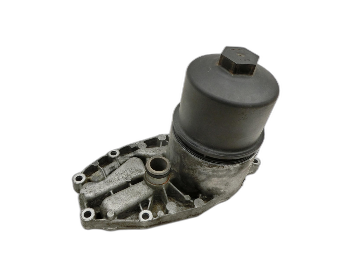 Jaguar XF X250 08-11 Deisel 3,0d 202KW AJ-TD30 Ölfiltergehäuse Gehäuse Halter für Ölfilter  - Bild 1