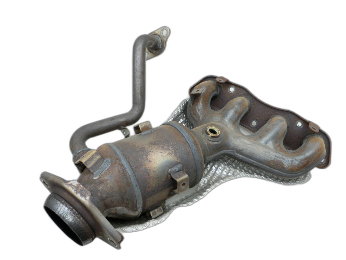 Toyota Prius IV ZVW5 16-19 Hybrid VVT-i 1,8 72KW Katalysator Kat Vorkat mit Abgaskrümmer  - Bild 1