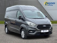 2022 Ford Transit Custom Limited 300 LWB High Roof L2H2 in Magnetic Grey FSH