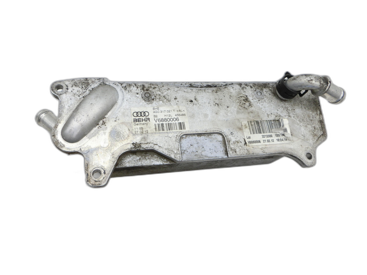 Audi A6 C7 4G 10-14 TDI 3,0 150KW Ölkühler für Getriebe  - Bild 1
