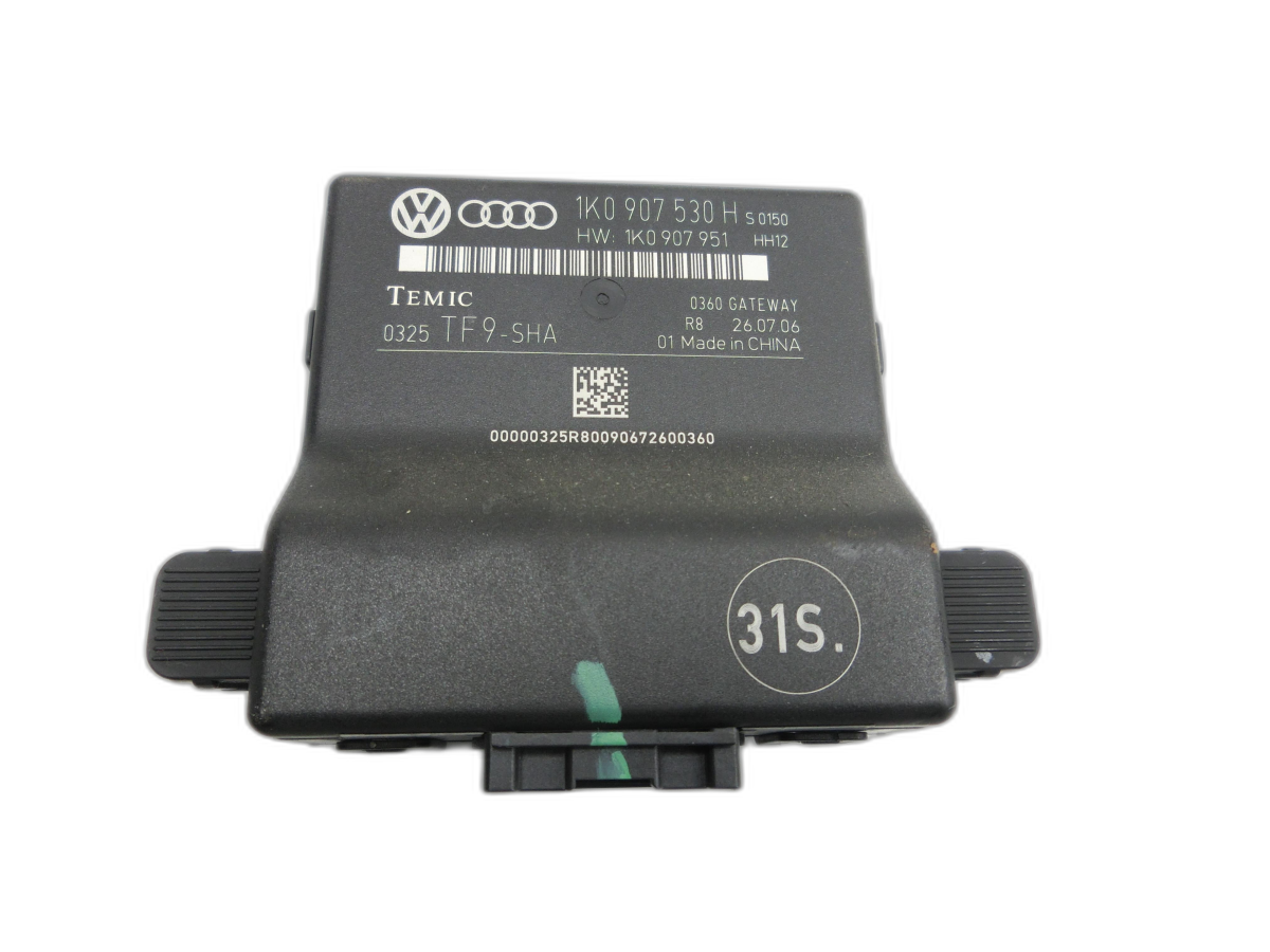 Skoda Octavia II 1Z RS Steuergerät ECU Modul Gateway Diagnoseinterface  - Bild 1