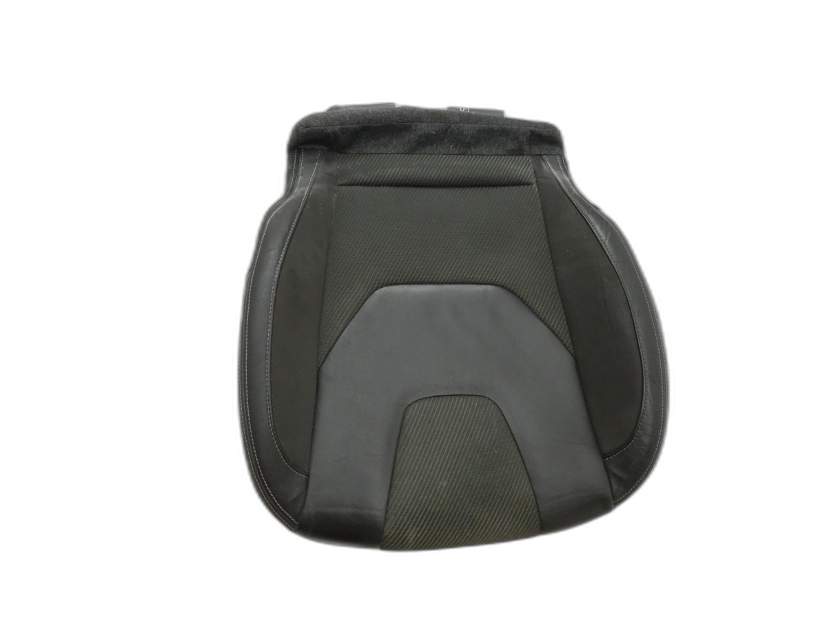 Seat cover Squab for driver's Left Front Heated Prada Salerno Charcoal Black Ford Mondeo 5 V CF 14-19 - Bild 1