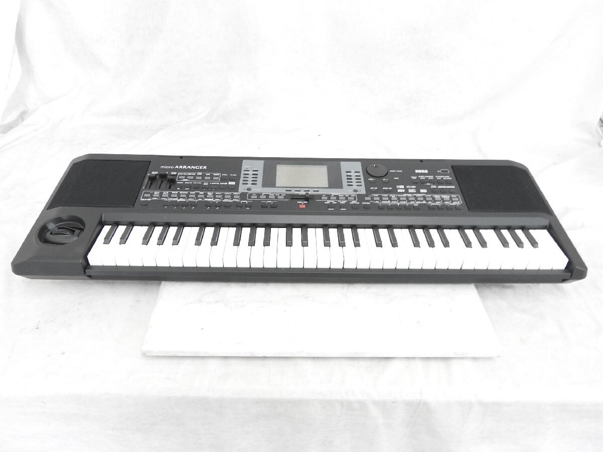 KORG シンセサイザー micro ARRANGER MAR-1 KORG MAR-1 Navy MicroARRANGER Synthesizer Keyboard MAR1