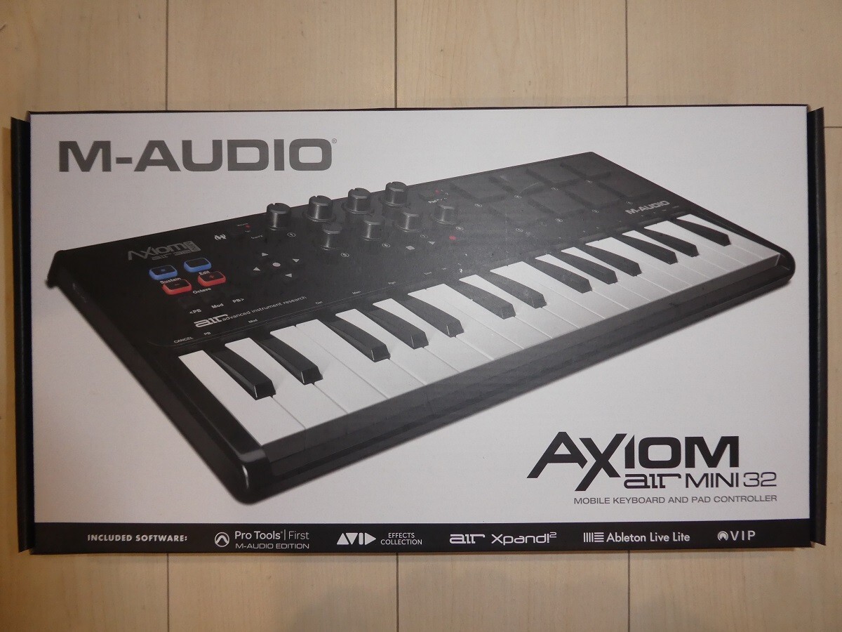 MIDIキーボード M-Audio Axiom AIR Mini 32 M-Audio Axiom AIR Mini 32 | Ultra-Portable 32 Key USB MIDI