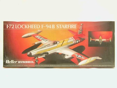 1/72 Heller Humbrol Lockheed F-94 B Starfire Plastic Model Kit Factory Sealed