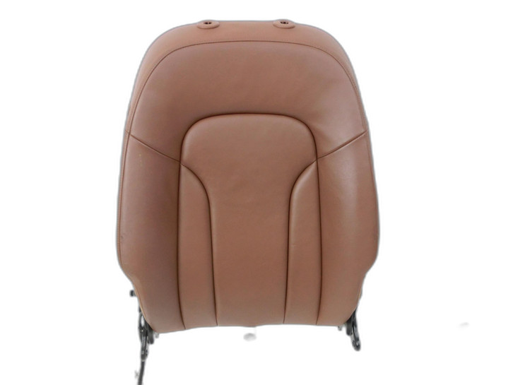 Audi Q5 8R 08-12  Sitzbezug Rückenpolster Rechts Vorne für Beifahrer Sitz Zimtbraun Leder  - Bild 1