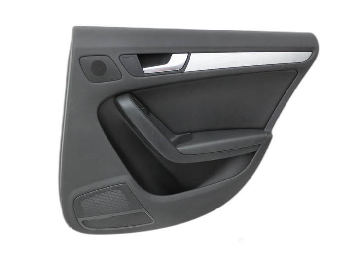 Audi A5 8TA 07-11 5T Türverkleidung Türpappe Rechts Hinten K-Leder Soul Schwarz WFA  - Bild 1