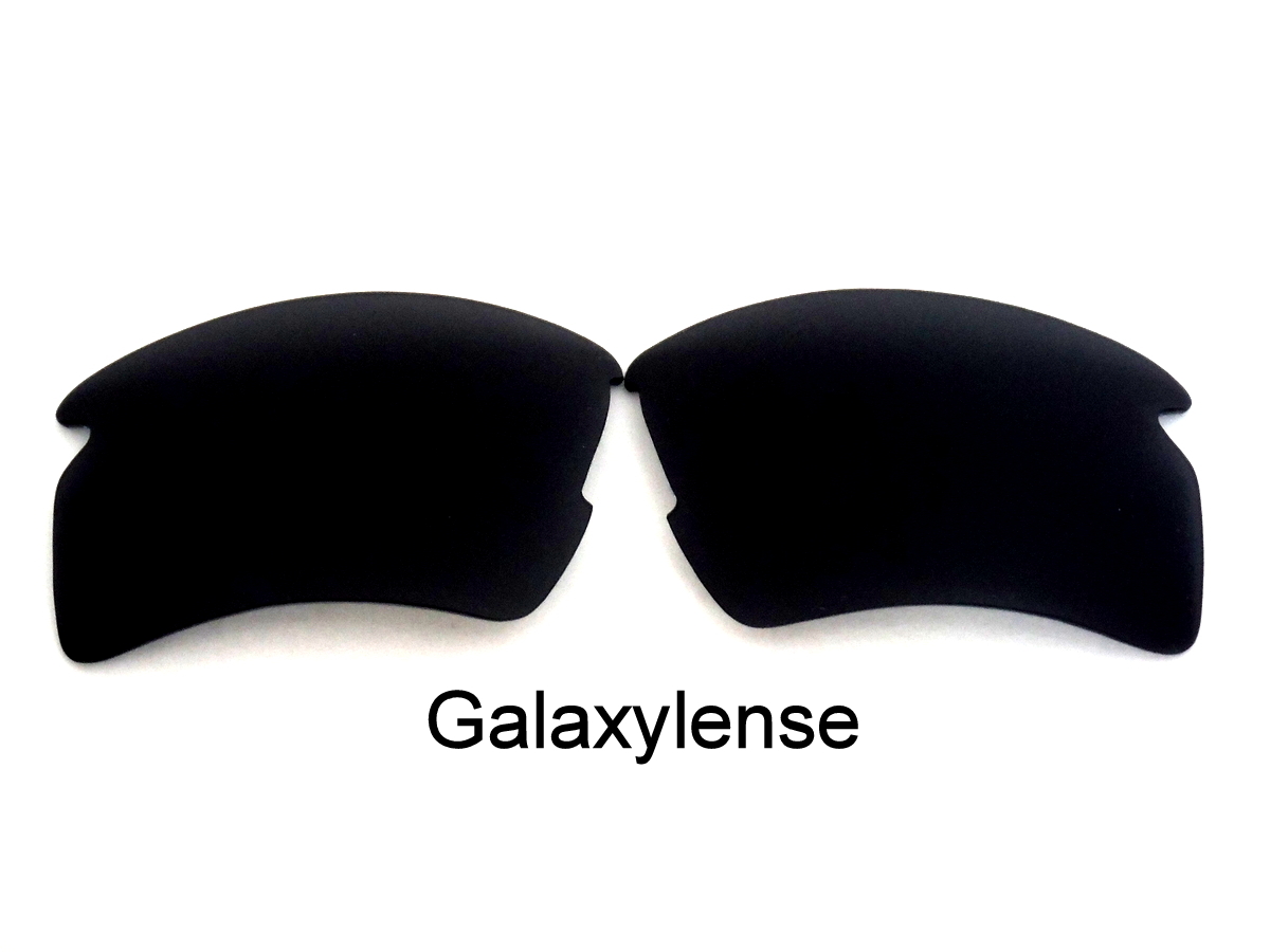 Galaxy Replacement Lenses For Oakley Flak 2.0 XL Sunglasses Black