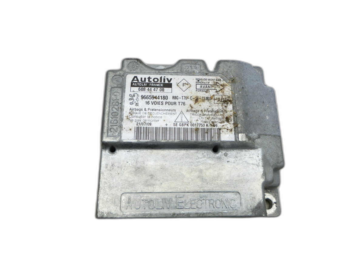 Airbag Centralina / Apparecchio controllo per Peugeot 308 I CC T7 07-11 - Bild 1