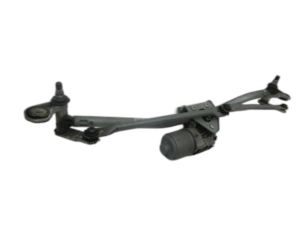 Audi A4 B7 8H Cabrio 06-09 Wischermotor m. Wischergestänge Vorne  - Bild 1