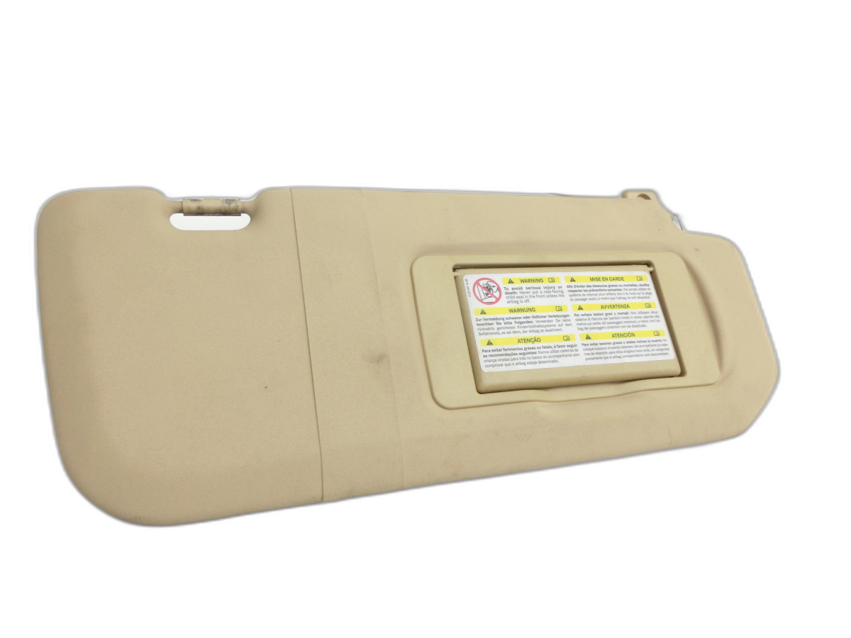 Mercedes R320 W251 06-10 Sonnenblende Rechts für Beifahrer Buckskin Braun  - Bild 1