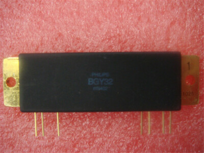 NXP PHILIPS BGY32 VHF power amplifier modules 68 to 88 MHz 50 ohm 18W CW New