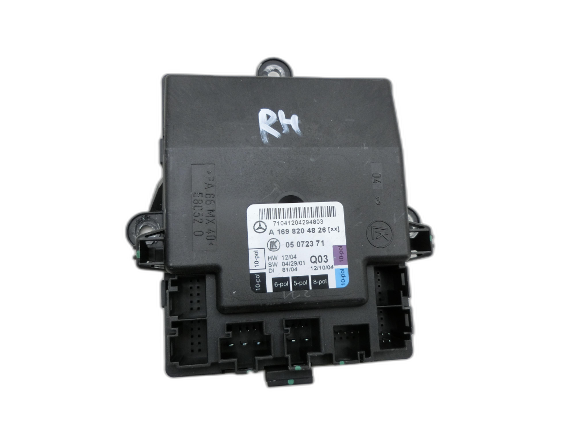 Unidad de control puerta derecha posterior para Mercedes W169 A150 04-08 - Bild 1