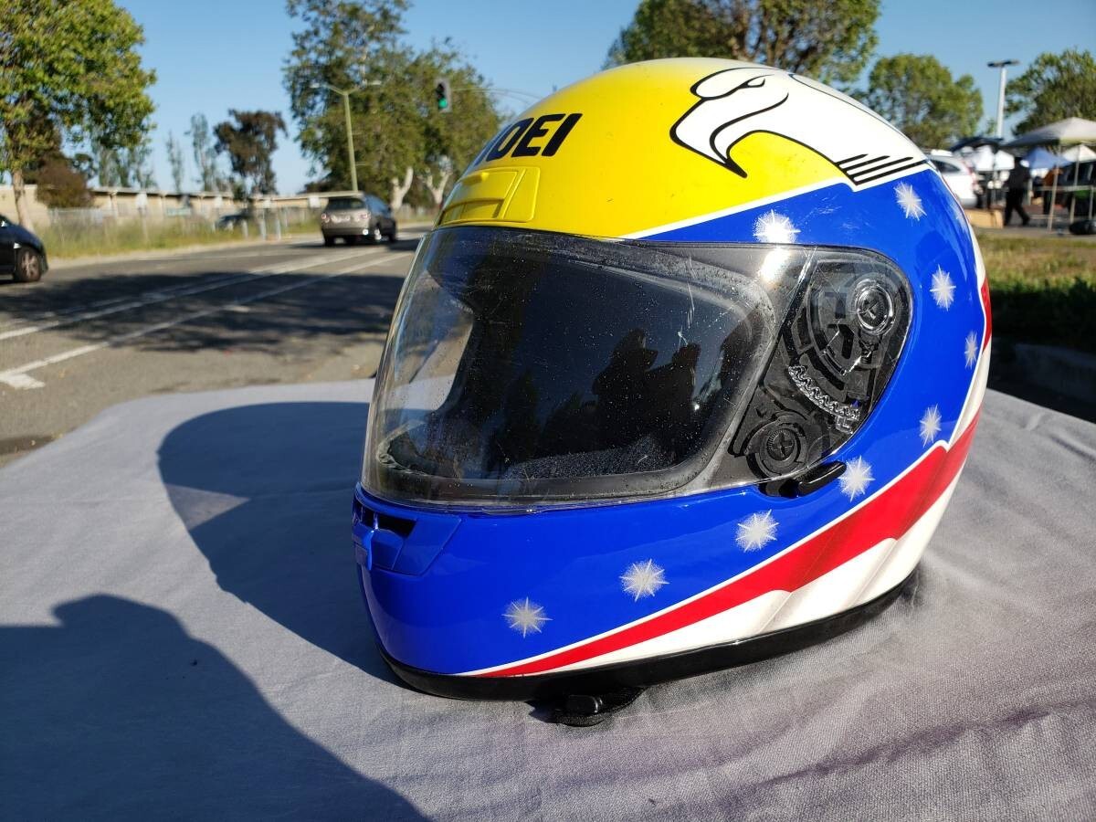 Shoei RSV-KOCINSKI Vintage ヘルメット Amazon.co.jp: John Kocinski Vintage Ornamental Replica