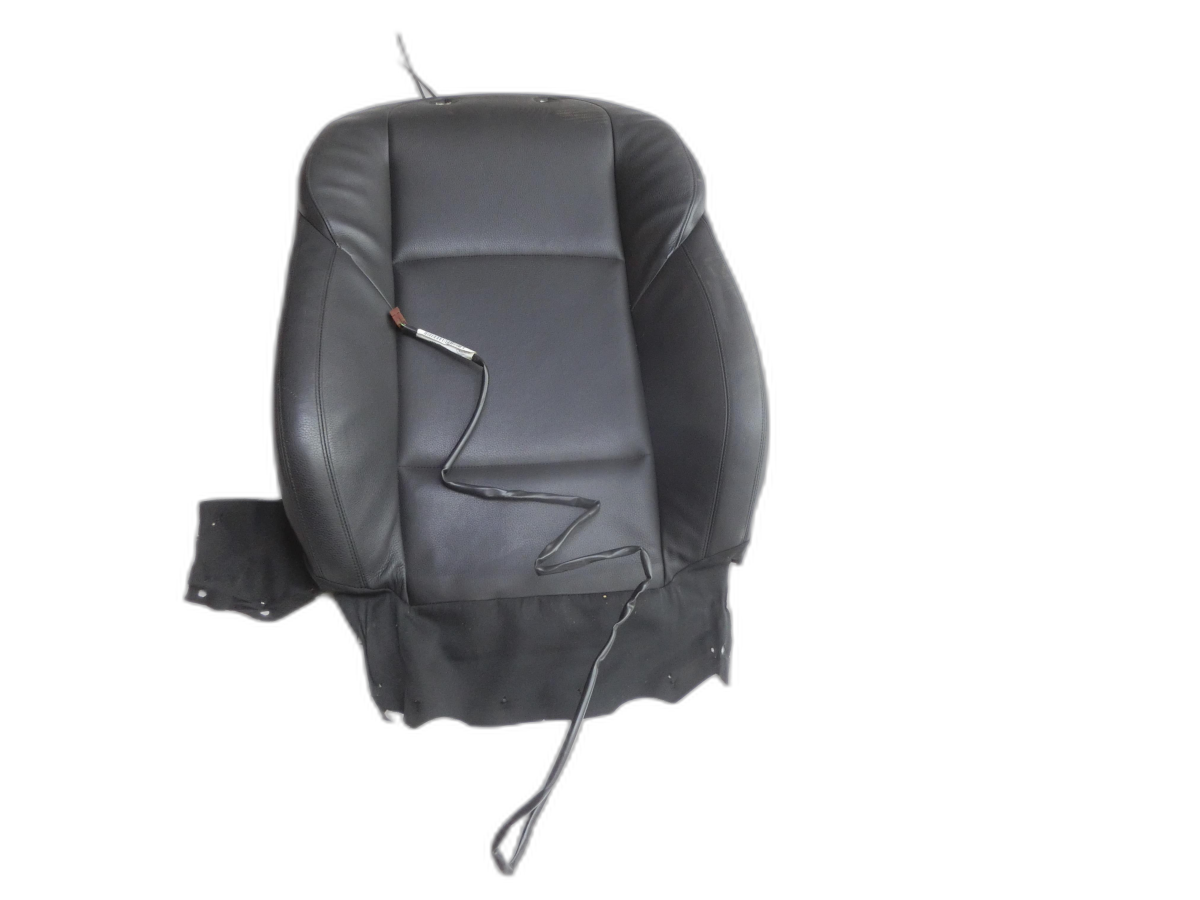 BMW F10 523i 10-13 Lim Sitzbezug Rückenpolster Rechts Vorne für Beifahrer Sitz beheizt Dakota Leder Schwarz LCSW  - Bild 1