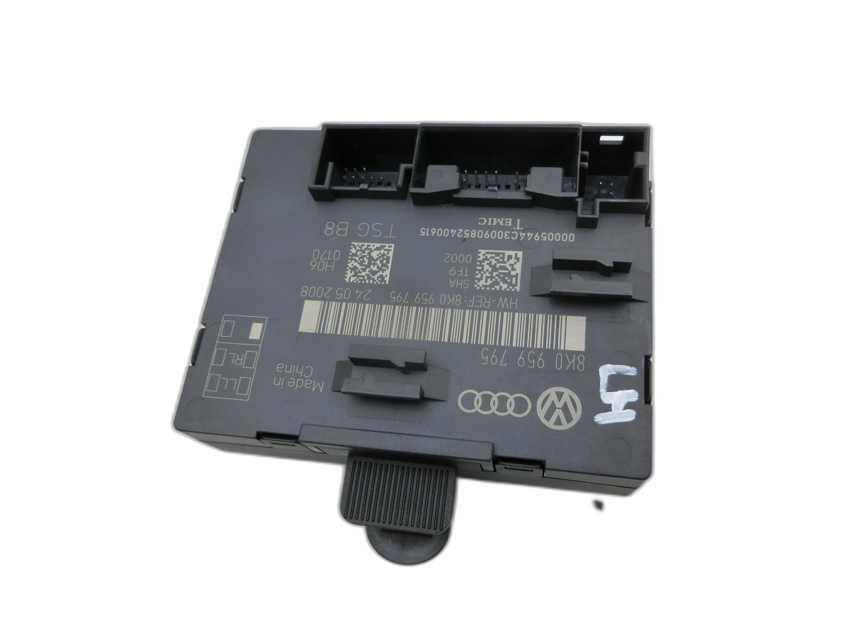 Audi A4 8K B8 07-11 Steuergerät ECU Modul SG Türsteuergerät Links Hinten  - Bild 1