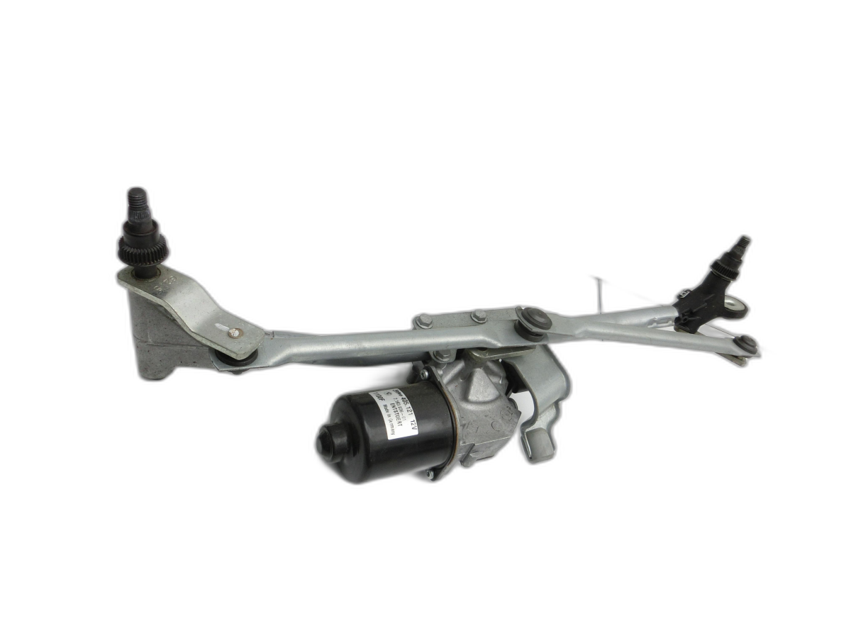 BMW E81 1er 116i LCI 07-13 Scheibenwischermotor Wischermotor m. Gestänge Vorne  - Bild 1