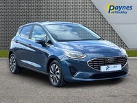2023 Ford Fiesta Titanium 5 Door 1.0L 125ps mHEV 6 Spd Chrome Blue LOW MILES