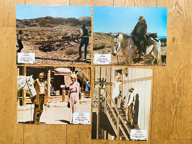 Cable Hogue - 4 Photos CinÃ©Ma Sam Peckinpah, Jason Robards Jr, David Warner 1969