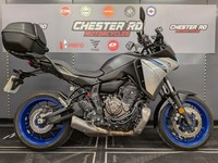 2024 (24) Yamaha Tracer 7 in Grey with only 3313 miles