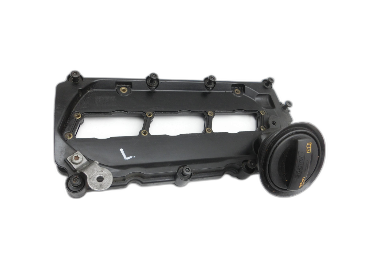 Audi Q7 4L 05-09 TDI 3,0 155KW BUN Ventildeckel Links mit Öleinfüllstutzen  - Bild 1