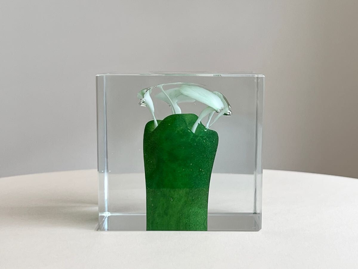 工芸品  oiva toikka Annual Cube 1991 IITTALA Bird Vintage Annual Cube Oiva Toikka 1992 Limited