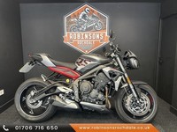 2022 Triumple Street Triple RS in grey with 5892 miles.