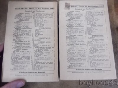 Theatre Complet by Victorien Sardou-VOLUMES I & II ONLY--THEATER IN FRANCE--1934