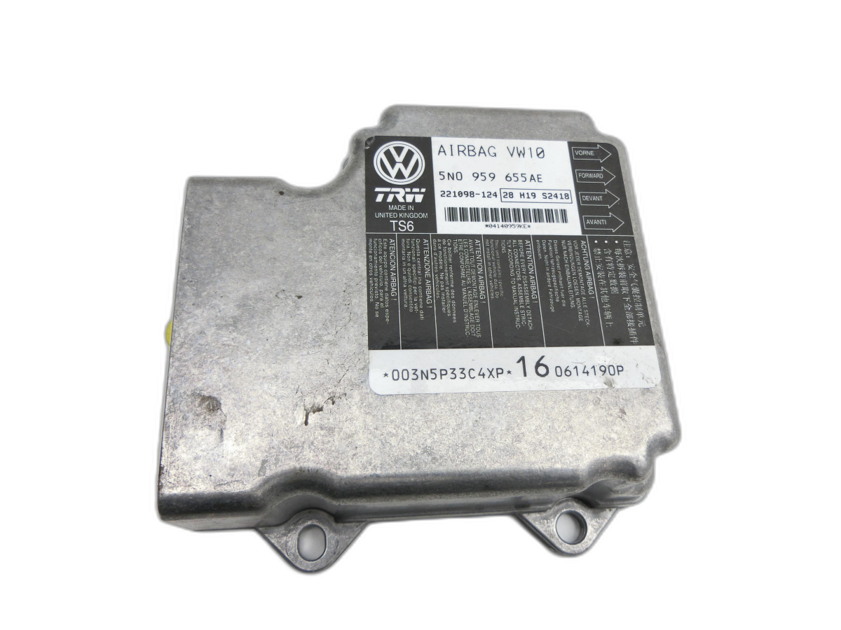 VW Passat 3C B7 10-15 Airbag Steuergerät Airbagsteuergerät  - Bild 1