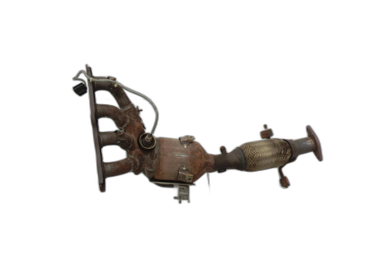 Mazda 3 BL 09-11 1,6 77KW Katalysator Kat Vorkat mit Abgaskrümmer und Flexrohr  - Bild 1